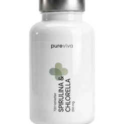 Pureviva Spirulina & Chlorella 250 mg (720 tabl)