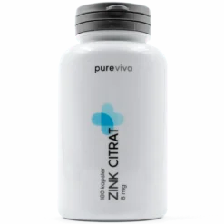 Pureviva Zink Citrat 8 mg (180 kap)
