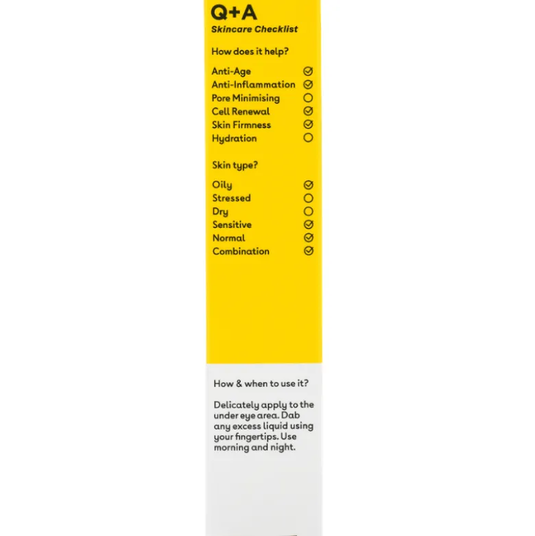 Q+A Caffeine Eye Serum (15 ml)