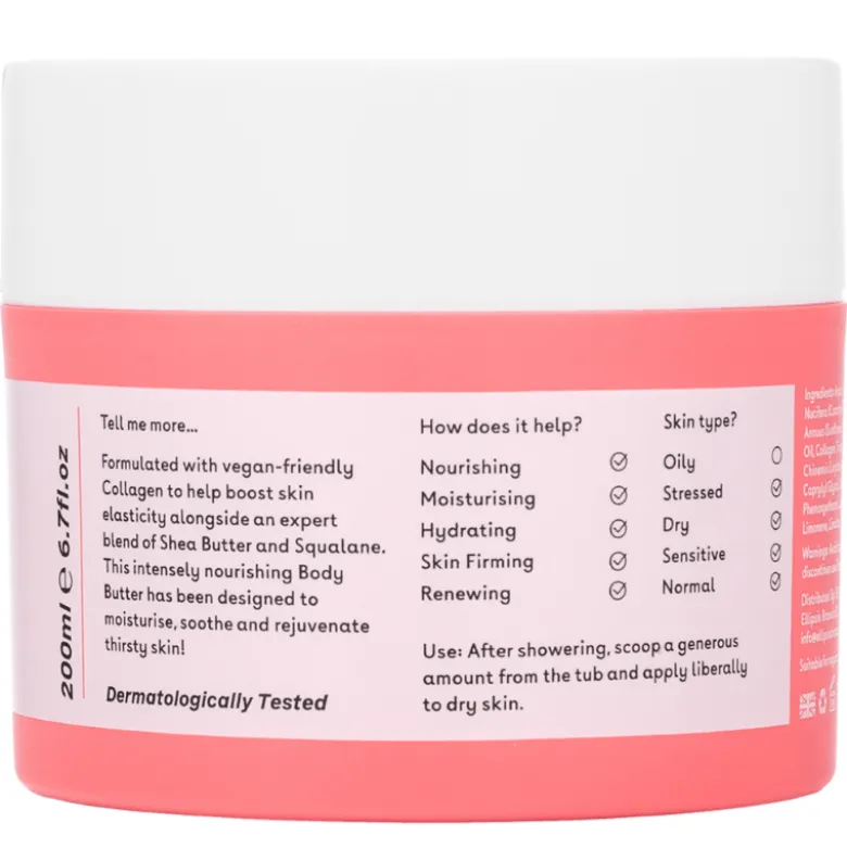 Q+A Collagen Body Butter (200 ml)