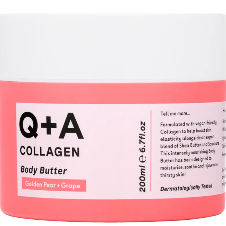 Q+A Collagen Body Butter (200 ml)