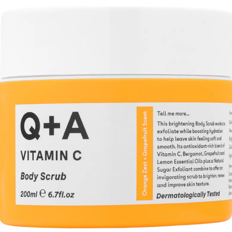 Q+A Vitamin C Body Scrub (200 ml)