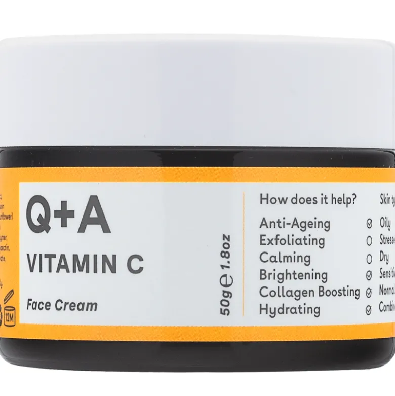 Q+A Vitamin C Radiance Face Cream (50 g)