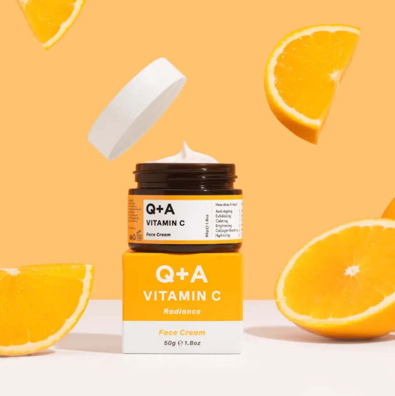 Q+A Vitamin C Radiance Face Cream (50 g)