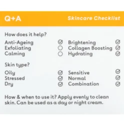 Q+A Vitamin C Radiance Face Cream (50 g)