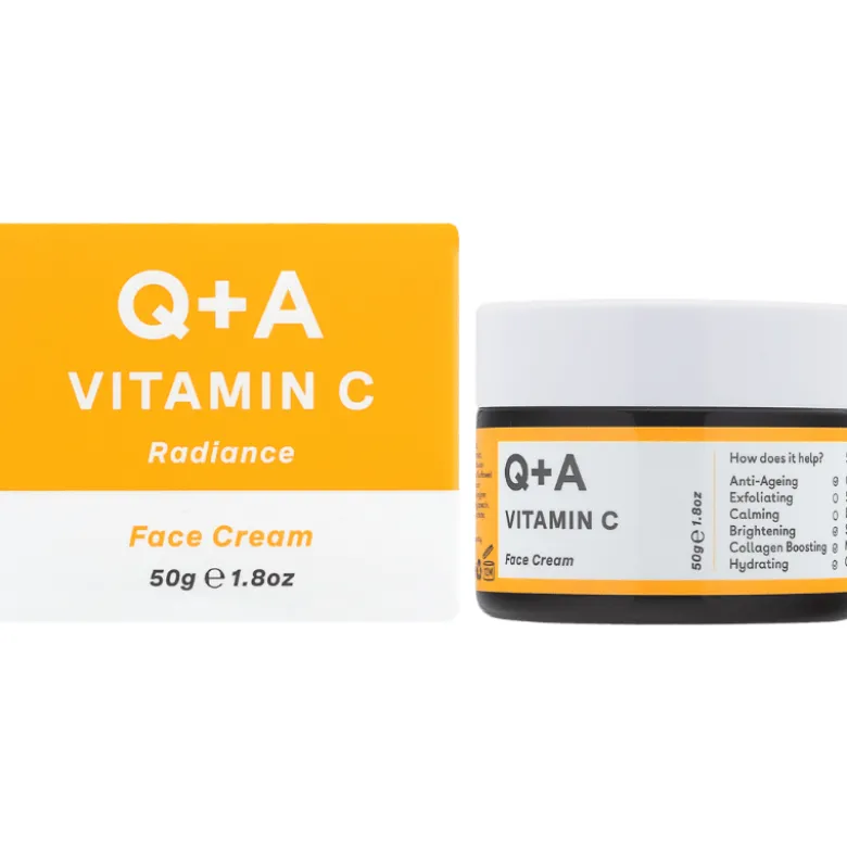 Q+A Vitamin C Radiance Face Cream (50 g)