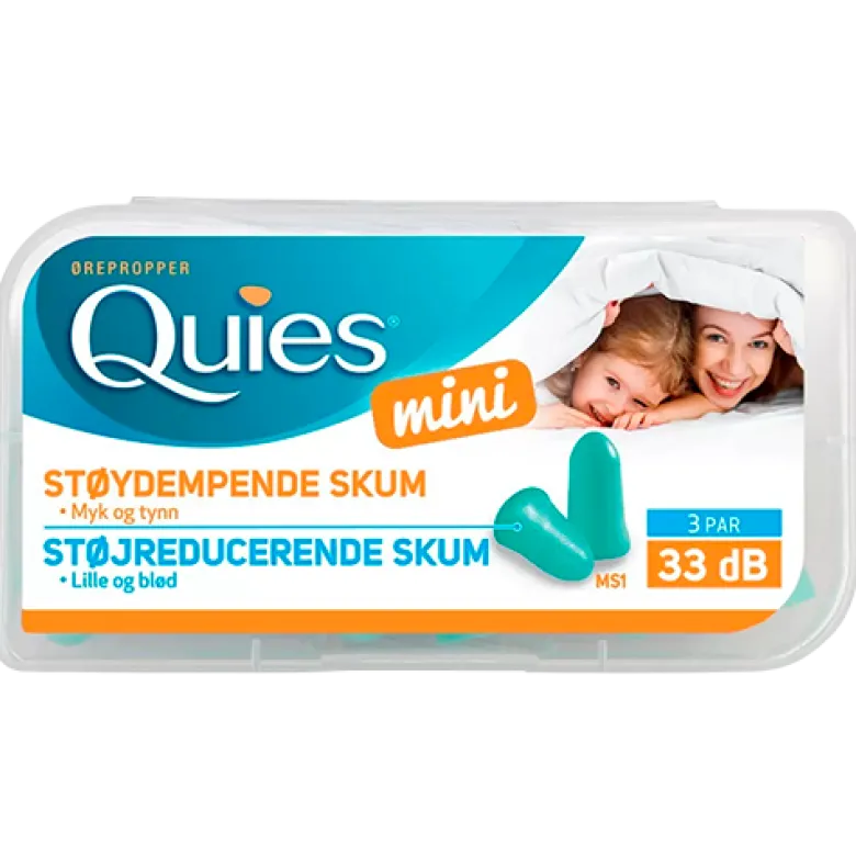 Quies Mini Skum Ørepropper (3 sæt)