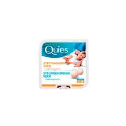 Quies Ørepropper Naturlig Voks 8 Par I Æske (1 stk)