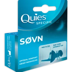 Quies Specific Søvn Genanvendelig Ørepropper (1 sæt)