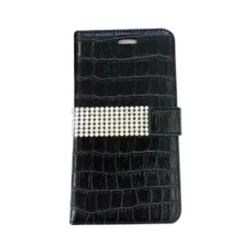 Radicover Flipside Universal Mobilcover 4" (Sort - Croco Style)
