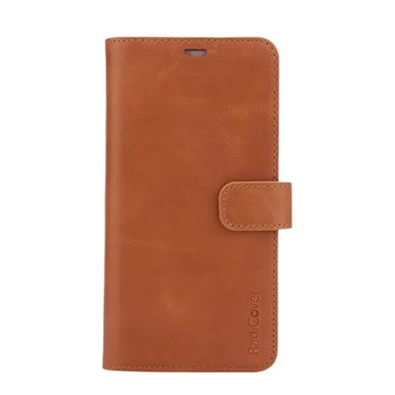 RadiCover Mobilcover iPhone 11 Pro MAX Premium Læder Brun (1 stk)