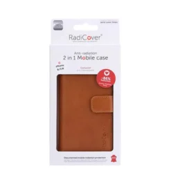 RadiCover Mobilcover iPhone 6/7/8 Brun premium læder (1 stk)