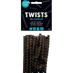 Rapunzel Lakridsstænger Twist Salt Ø (15 stk)