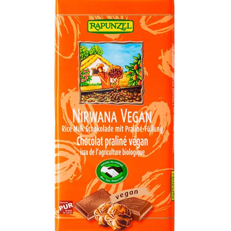 Rapunzel Rischokolade M. Praline Ø (100 g)