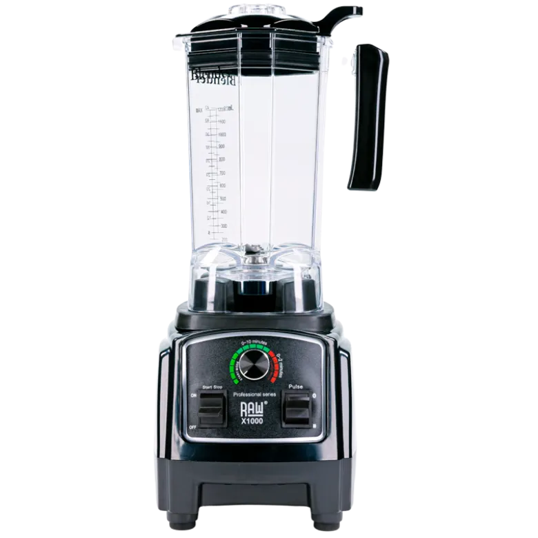 RAW Blender X 1000 Black 1.3HP 1.2L 1000W (1 stk)