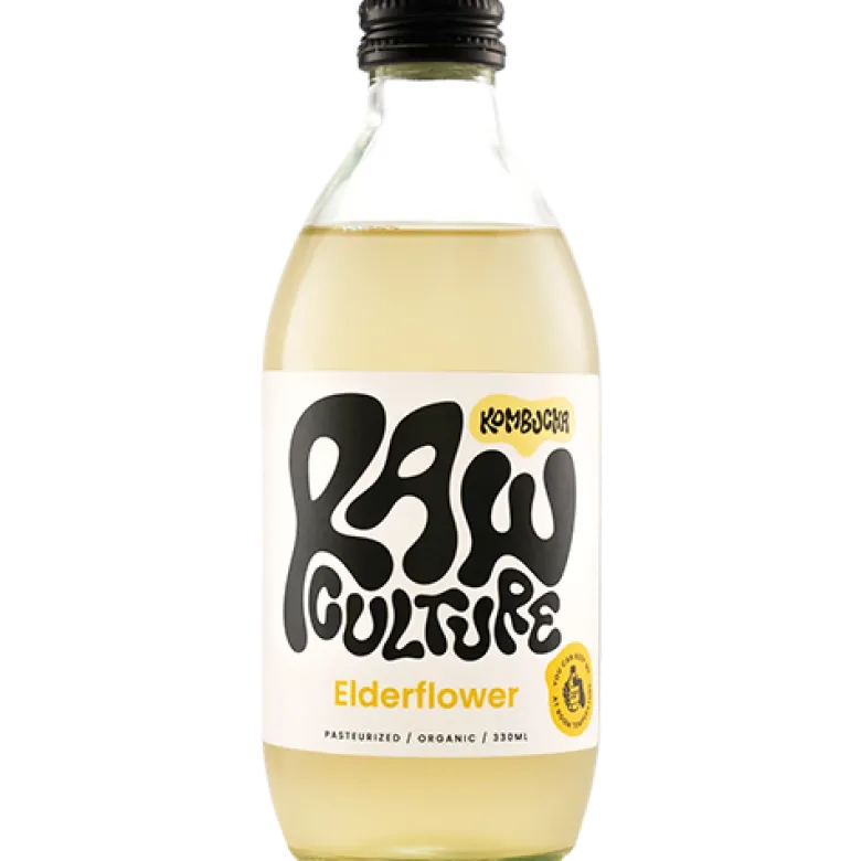 Raw Culture Elderflower Kombucha Ø (330 ml)