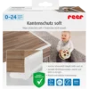 Reer Blød Kantbeskyttelse Hvid (1 stk)
