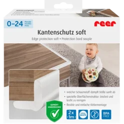 Reer Blød Kantbeskyttelse Hvid (1 stk)