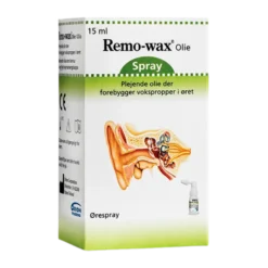 Remo-wax Olie Ørespray (15 ml)