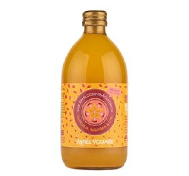 Renée Voltaire Æblecidereddike Raw Ø m.Gurkemeje, Ingefær og Chili (500 ml)