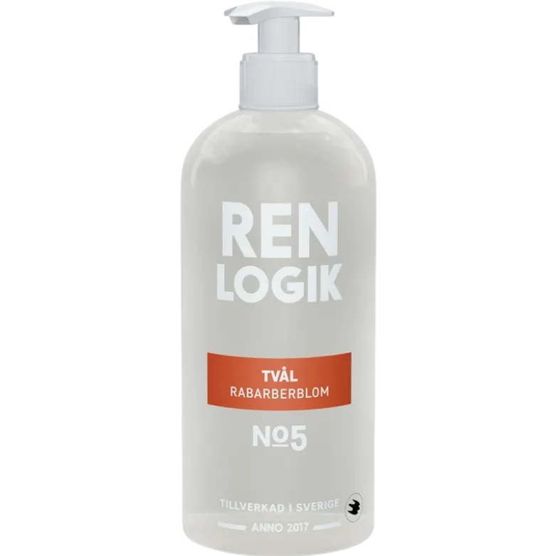 Ren Logik No. 5 Håndsæbe Rabarber (500 ml)