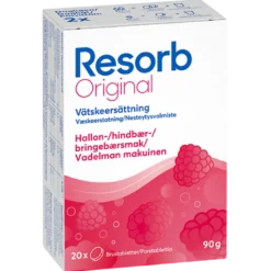 RESORB Original Hindbær (2 x 10 stk)