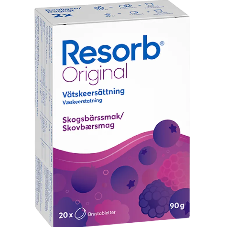 RESORB Original Skovbær (2x10 tabl)