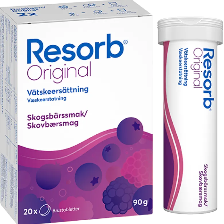 RESORB Original Skovbær (2x10 tabl)