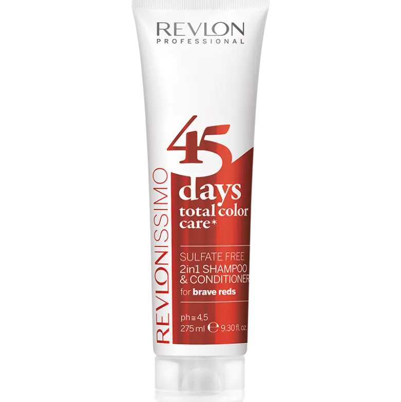 Revlon 45 Days 2in1 Shampoo & Conditioner Red (275 ml)