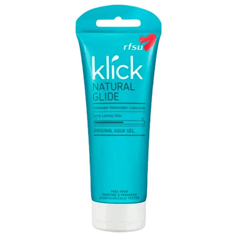 RFSU Klick Natural Glide Vandbaseret Glidecreme (100 ml)
