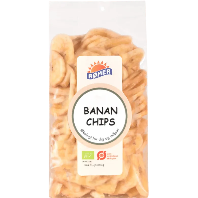Rømer Bananchips Ø (200 gr)