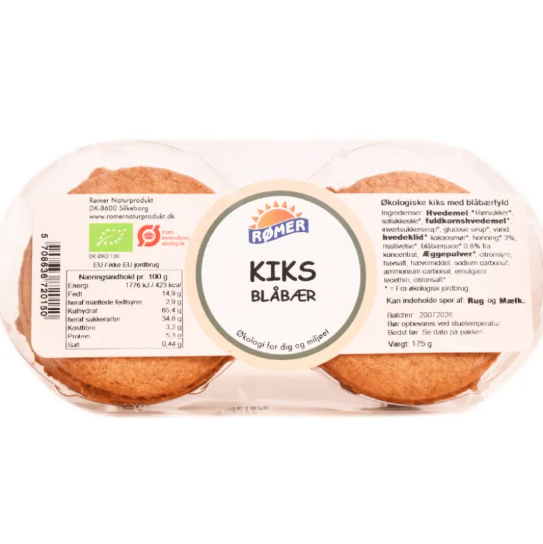 Rømer Blåbær Kiks Ø (175 gr)