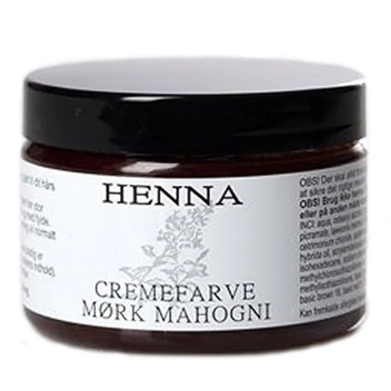 Rømer Henna Cremefarve Mørk Mahogni (140 ml)