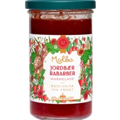 Rømer Jordbær & Rabarber Marmelade Ø (290 g)