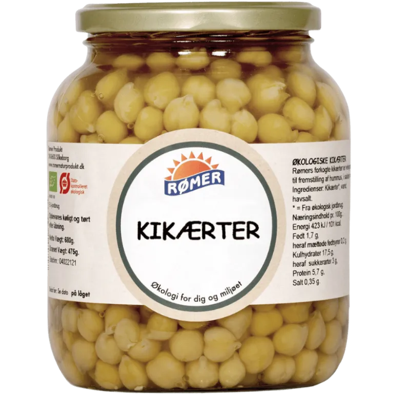 Rømer Kikærter I Vand Ø (660 gr)