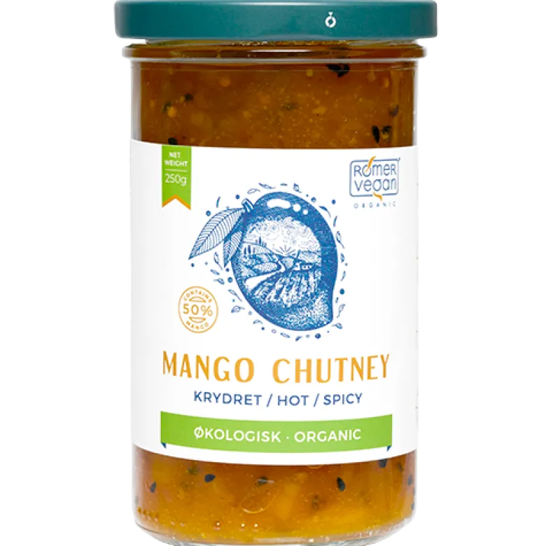 Rømer Mango Chutney Stærk Ø (250 g)
