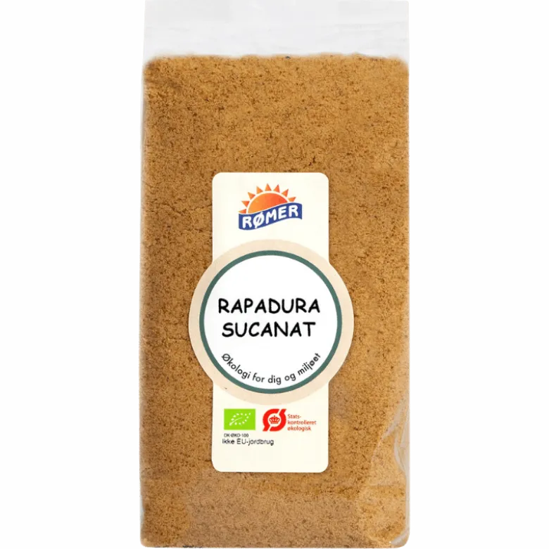 Rømer Rørsukker Rå Rapadura Sucanat Ø (500 g)