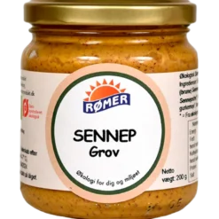 Rømer Sennep Grov Ø (200 g)