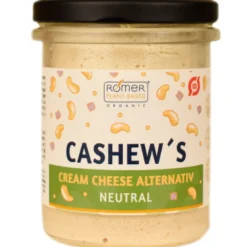 Rømer Vegan Cashew´s Cream Cheese Neutral Ø (180 g)