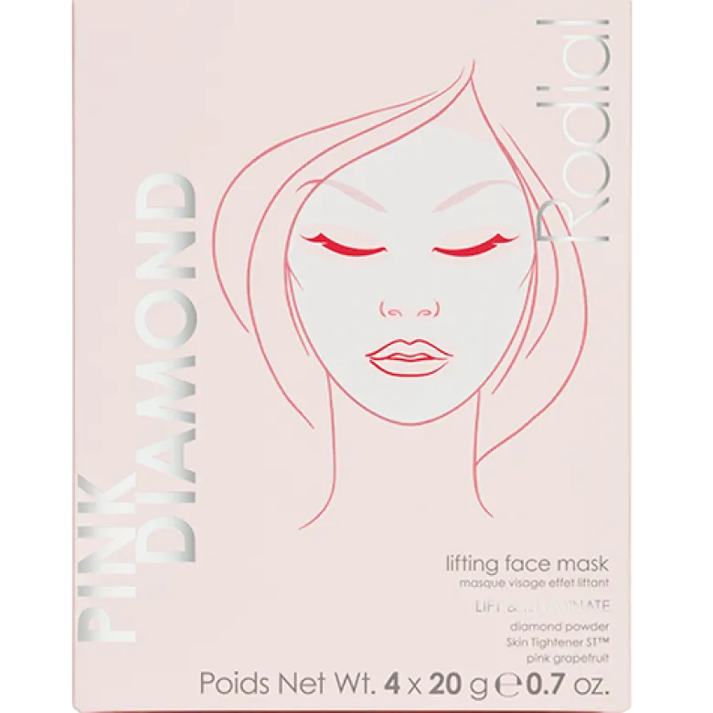 Rodial Pink Diamond Lifting Mask (4 stk)