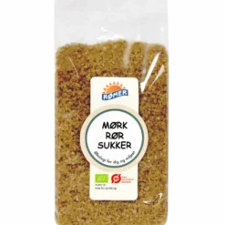 Rørsukker mørk Ø 500 gr.