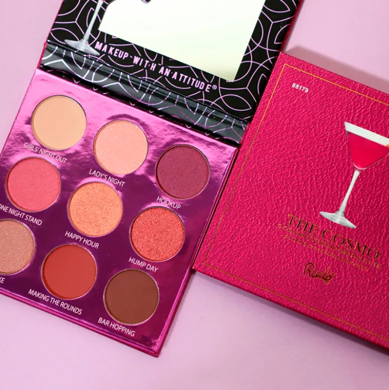 RUDE Cosmetics Cocktail Party 9 Eyeshadow Palette The Cosmo (1 stk)