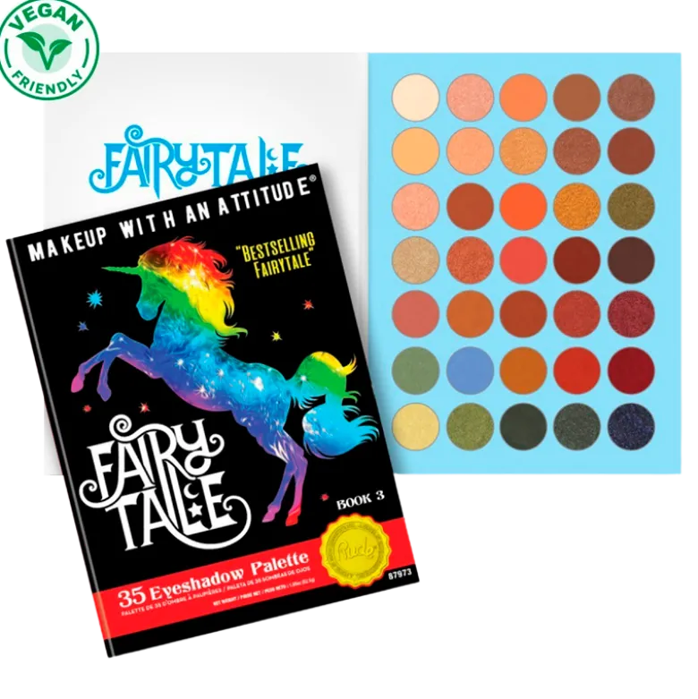 RUDE Cosmetics Fairy Tale 35 Eyeshadow Palette (1 stk)