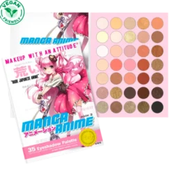 RUDE Cosmetics Manga Anime 35 Eyeshadow Palette (1 stk)