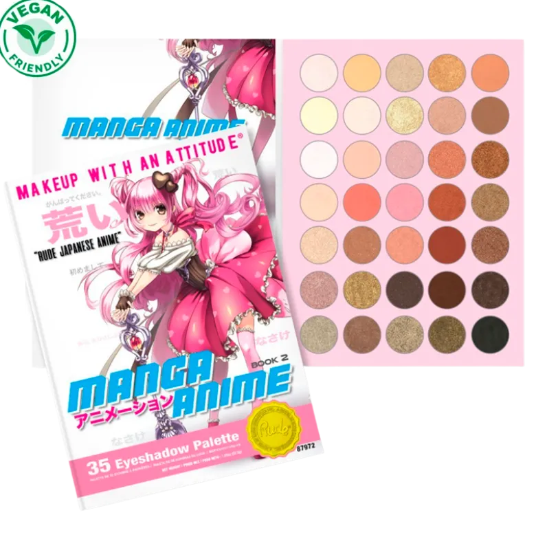 RUDE Cosmetics Manga Anime 35 Eyeshadow Palette (1 stk)