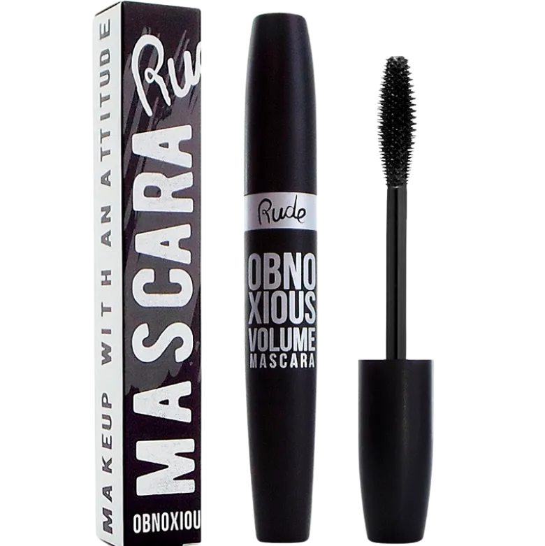 RUDE Cosmetics Obnoxious Volume Mascara Black (1 stk)