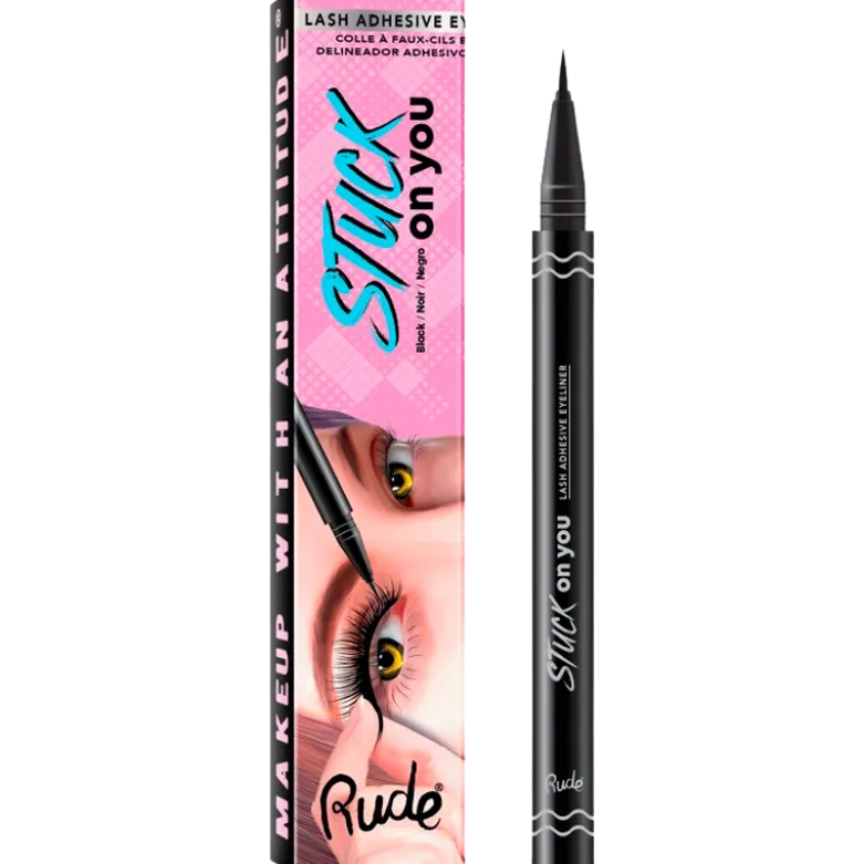 RUDE Cosmetics Stuck On You Lash Adhesive Liner Black (1 stk)