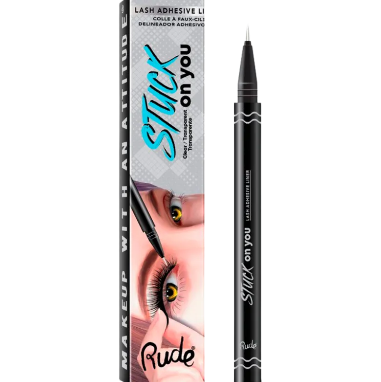 RUDE Cosmetics Stuck On You Lash Adhesive Liner Clear (1 stk)