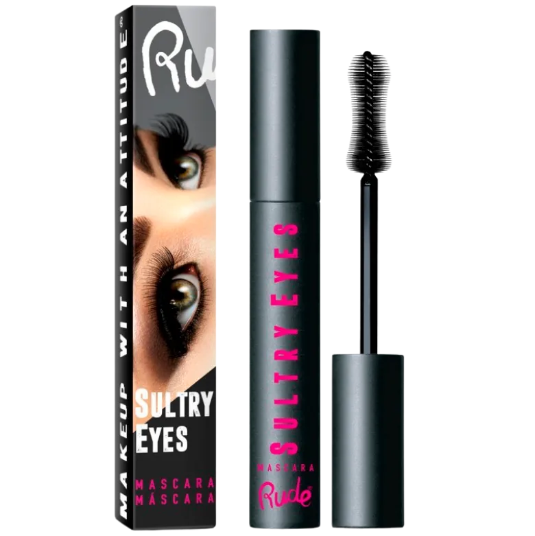 RUDE Cosmetics Sultry Eyes Extreme Full Volume Mascara Black (1 stk)