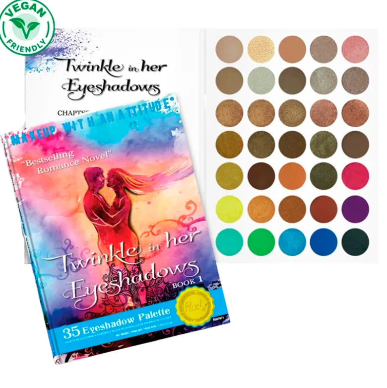 RUDE Cosmetics Twinkle In Her Eyeshadows 35 Eyeshadow Palette (1 stk)